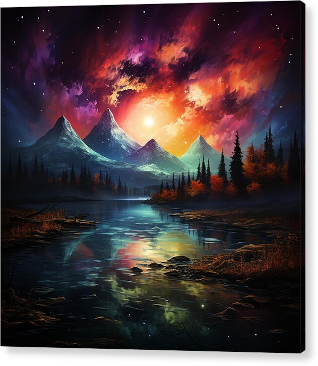 Mystic Horizons - Acrylic Print
