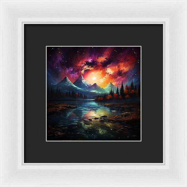 Mystic Horizons - Framed Print