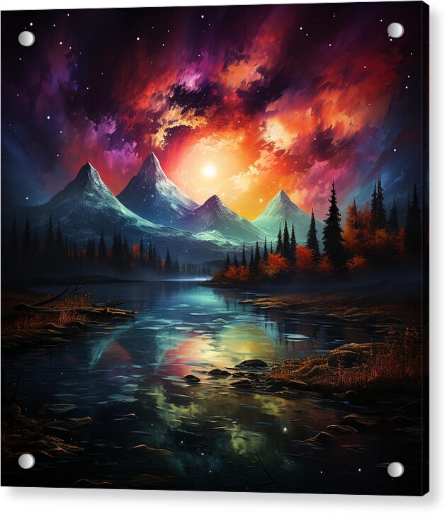 Mystic Horizons - Acrylic Print