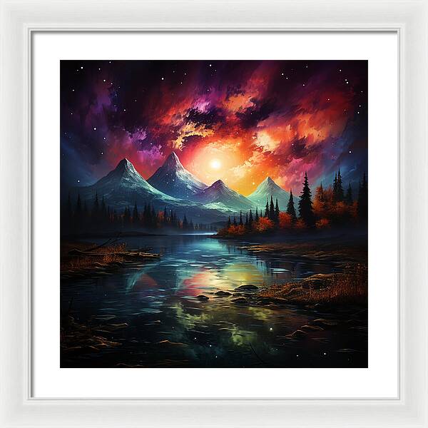 Mystic Horizons - Framed Print