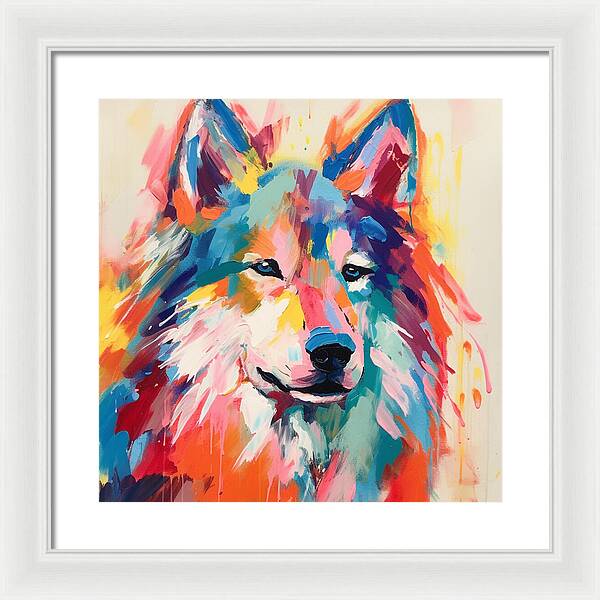 Mystic Husky - Framed Print