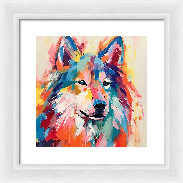 Mystic Husky - Framed Print