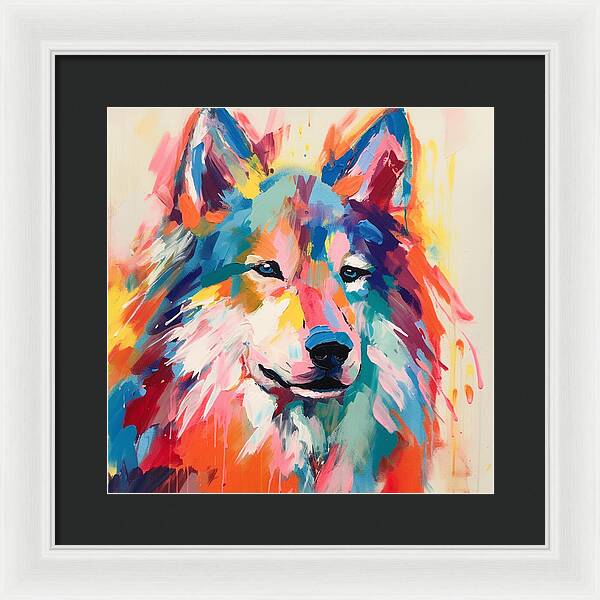 Mystic Husky - Framed Print
