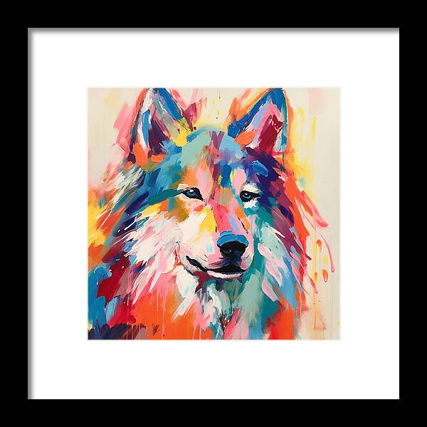 Mystic Husky - Framed Print