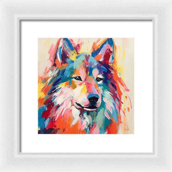 Mystic Husky - Framed Print