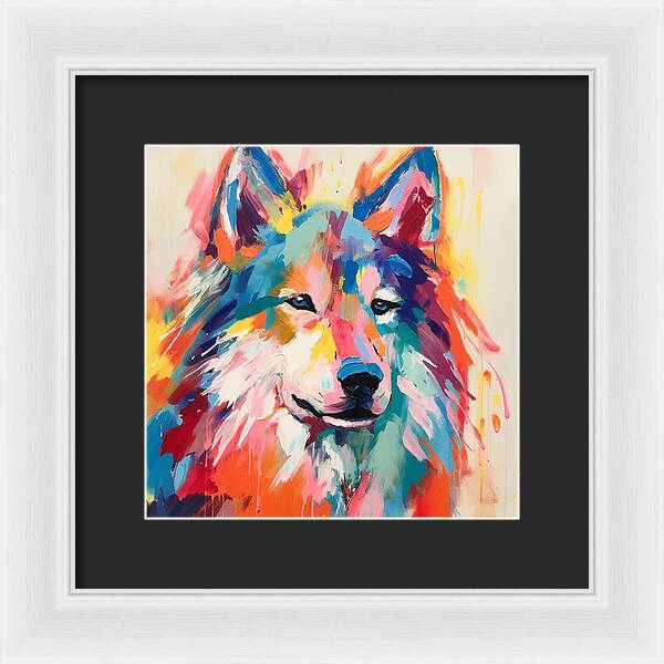 Mystic Husky - Framed Print