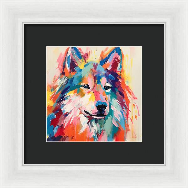 Mystic Husky - Framed Print
