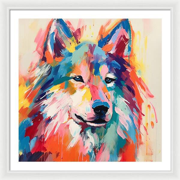Mystic Husky - Framed Print