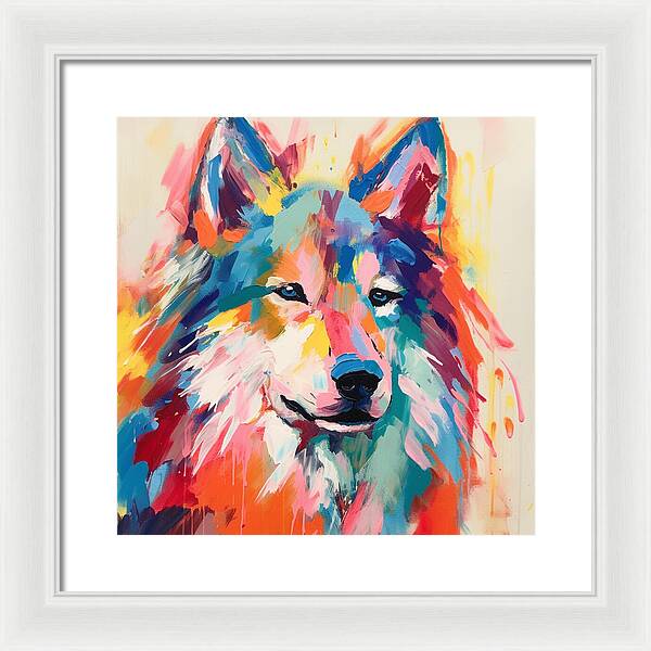 Mystic Husky - Framed Print