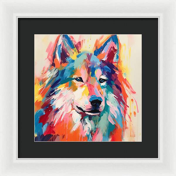 Mystic Husky - Framed Print