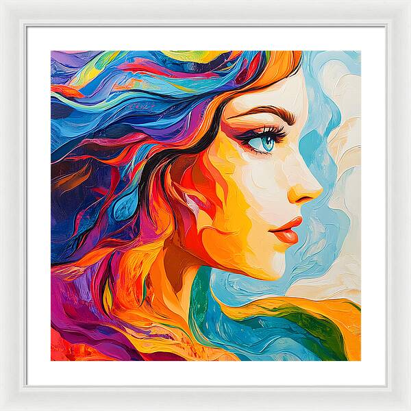 Mystic Stare - Framed Print