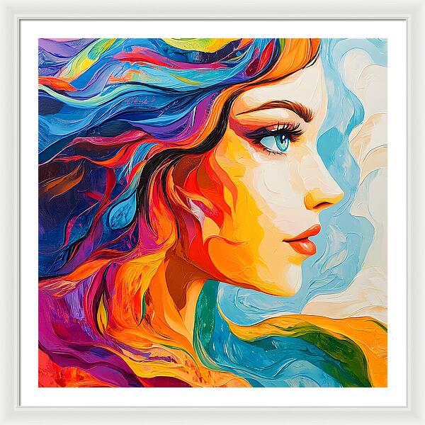 Mystic Stare - Framed Print