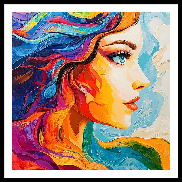 Mystic Stare - Framed Print