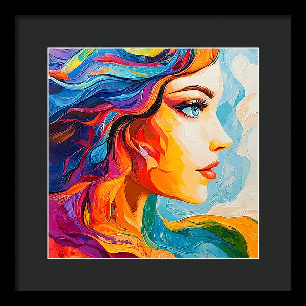 Mystic Stare - Framed Print