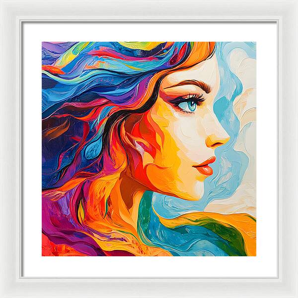 Mystic Stare - Framed Print