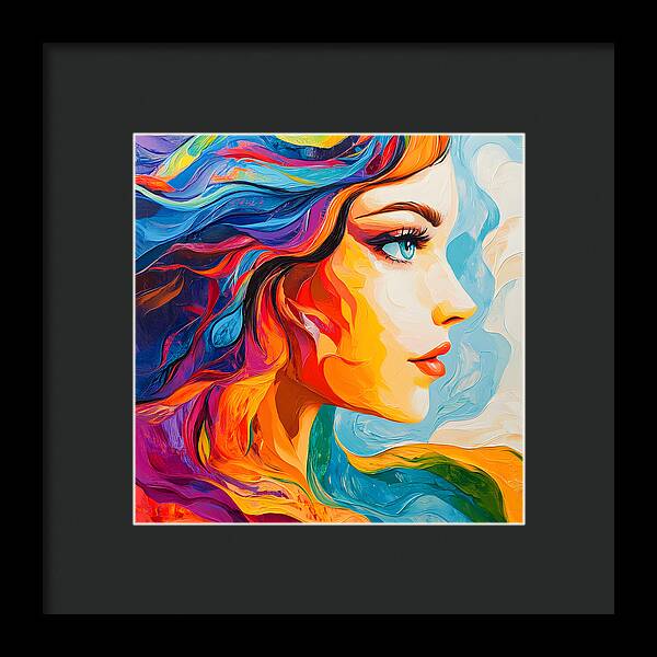 Mystic Stare - Framed Print