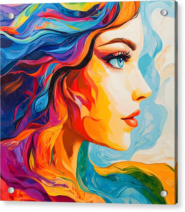 Mystic Stare - Acrylic Print