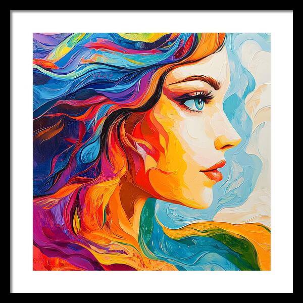 Mystic Stare - Framed Print