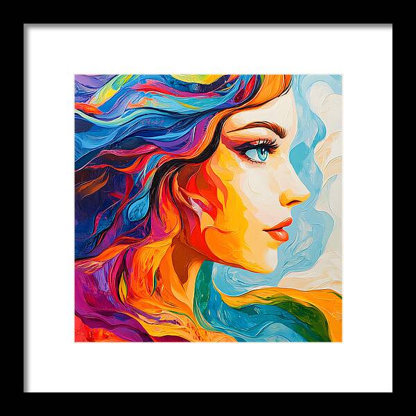 Mystic Stare - Framed Print