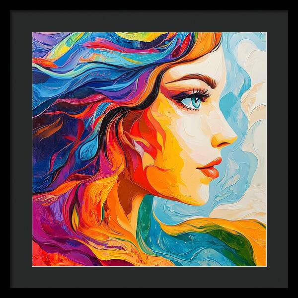 Mystic Stare - Framed Print