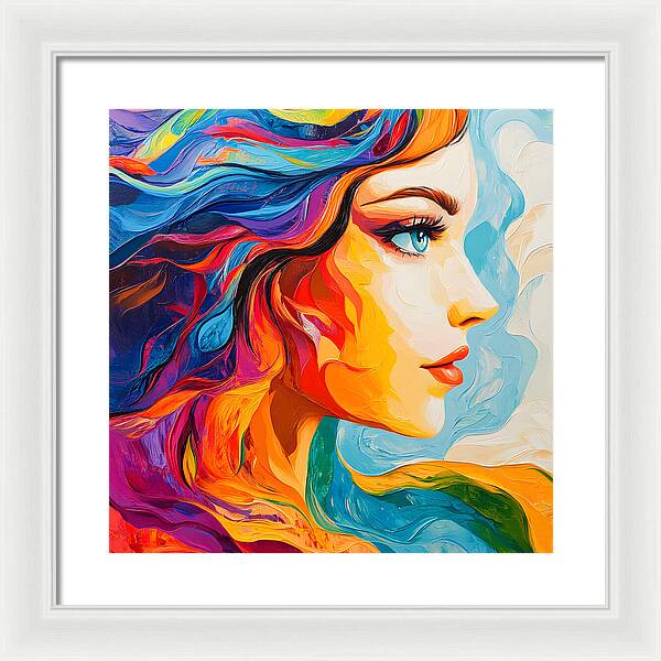 Mystic Stare - Framed Print