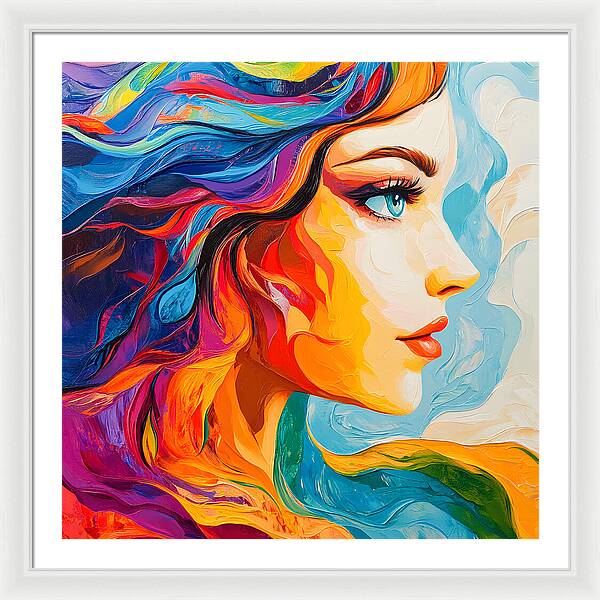 Mystic Stare - Framed Print