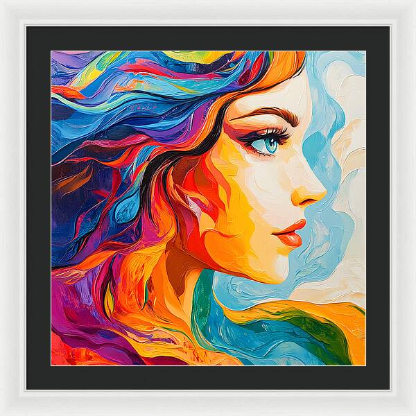 Mystic Stare - Framed Print