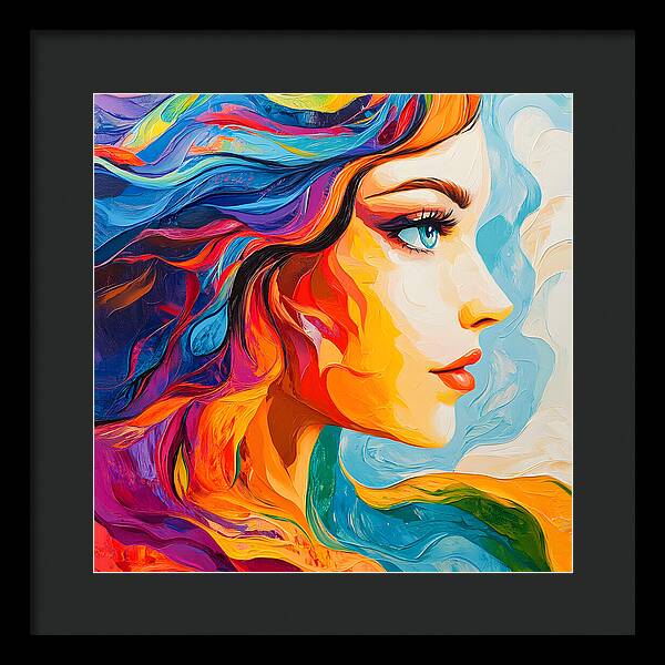 Mystic Stare - Framed Print