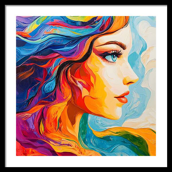 Mystic Stare - Framed Print