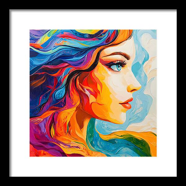Mystic Stare - Framed Print