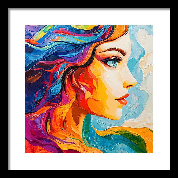 Mystic Stare - Framed Print