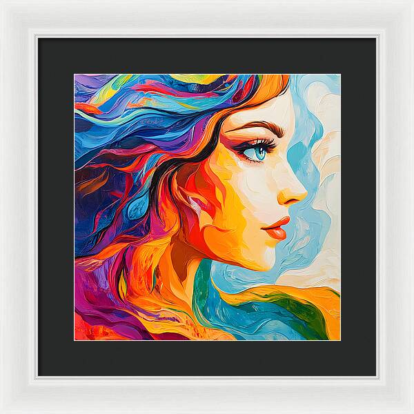 Mystic Stare - Framed Print