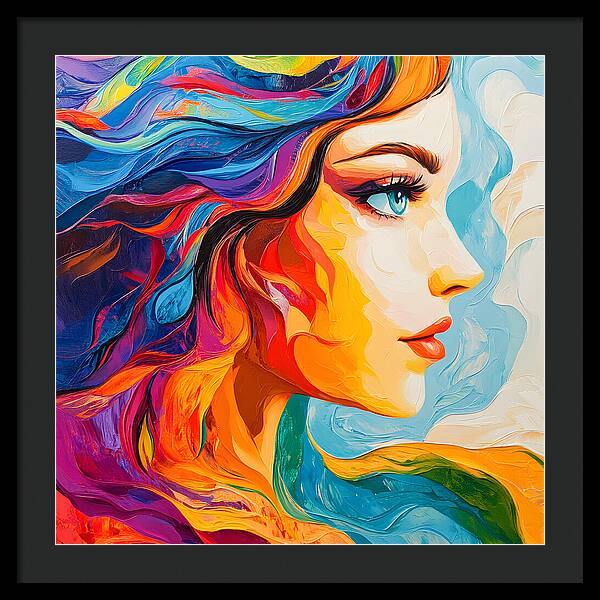 Mystic Stare - Framed Print