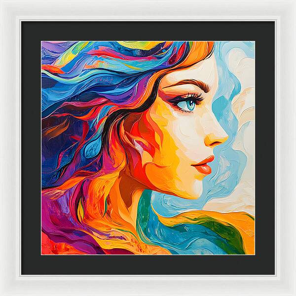 Mystic Stare - Framed Print