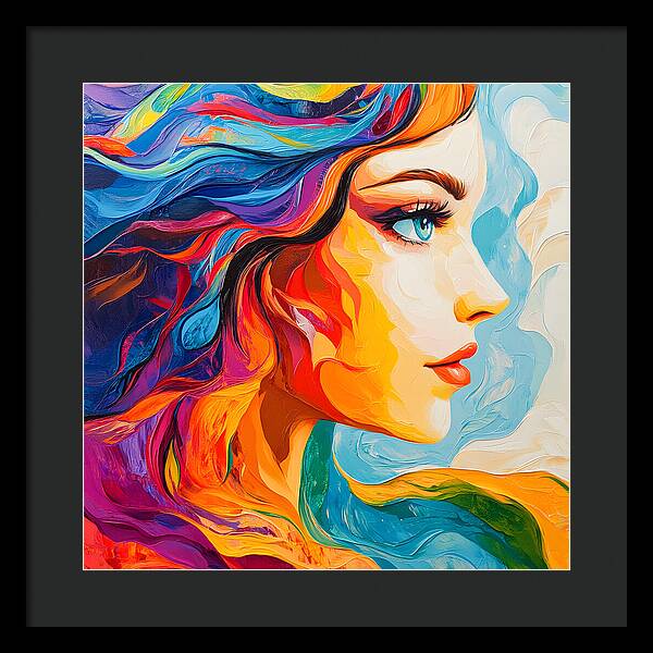 Mystic Stare - Framed Print