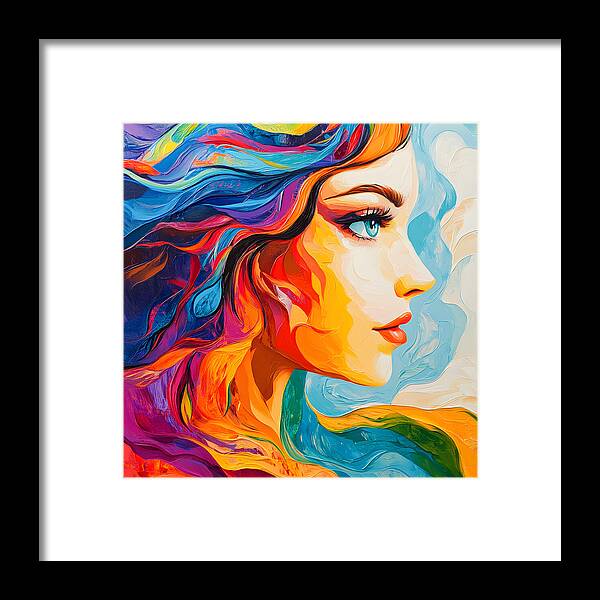 Mystic Stare - Framed Print