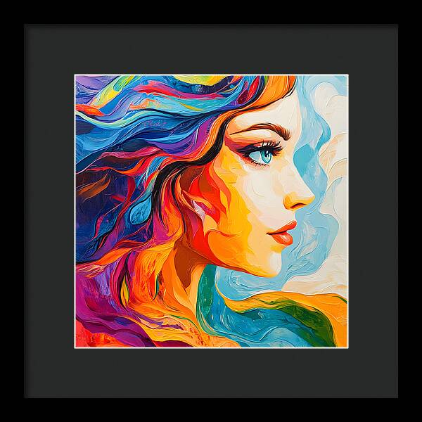 Mystic Stare - Framed Print