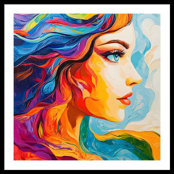 Mystic Stare - Framed Print