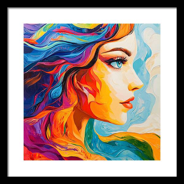 Mystic Stare - Framed Print