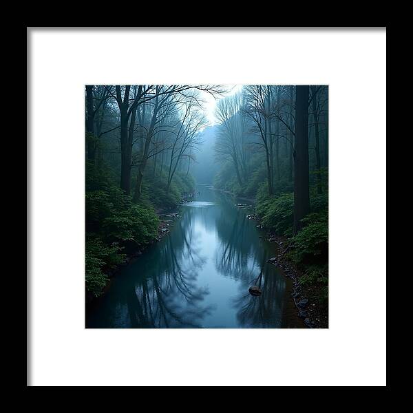 Mystic Stream - Framed Print