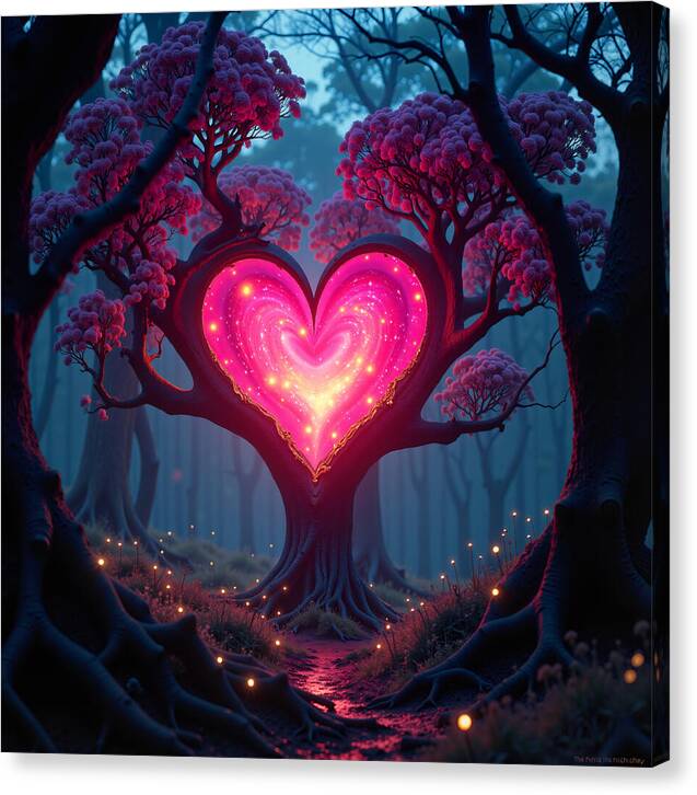 Nature's Heartbeat - Canvas Print