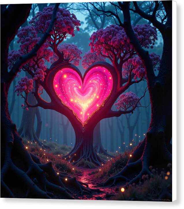 Nature's Heartbeat - Canvas Print