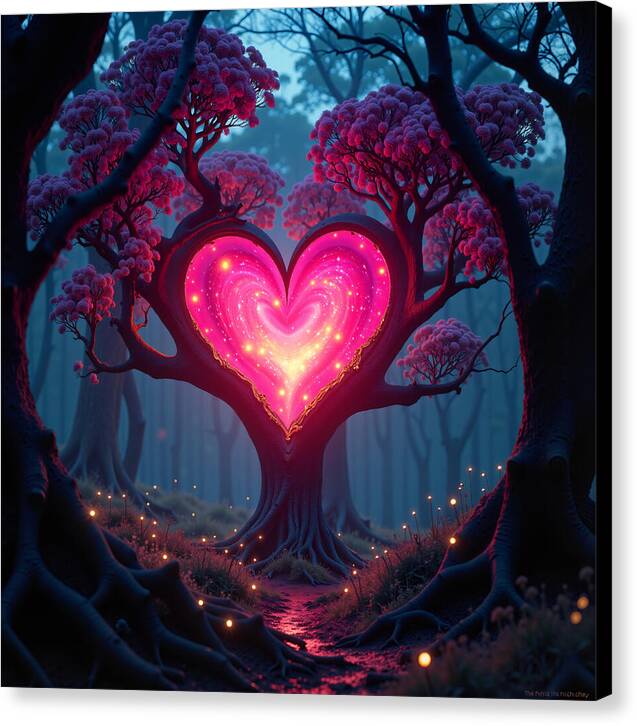 Nature's Heartbeat - Canvas Print