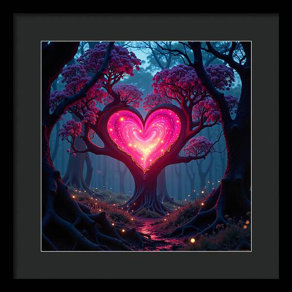 Nature's Heartbeat - Framed Print