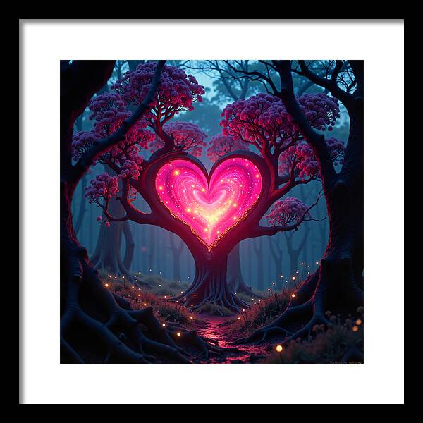 Nature's Heartbeat - Framed Print