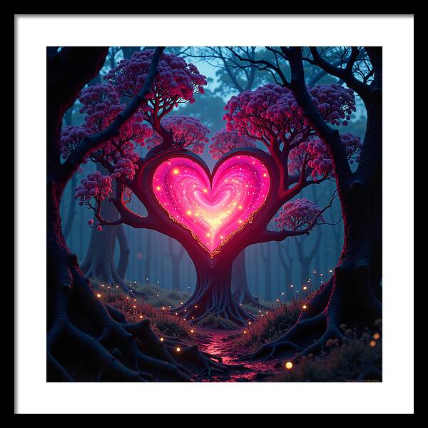 Nature's Heartbeat - Framed Print