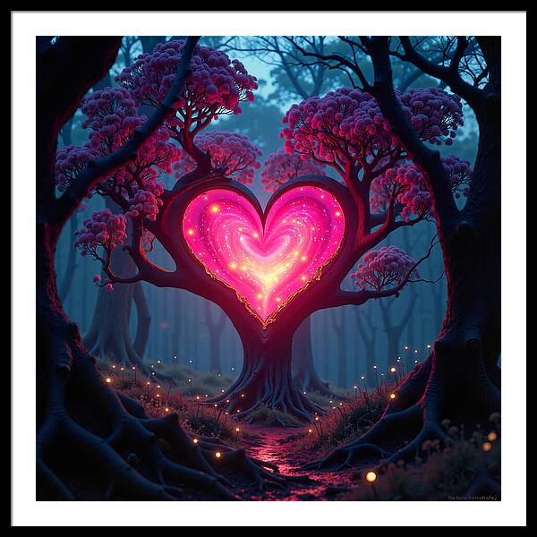 Nature's Heartbeat - Framed Print
