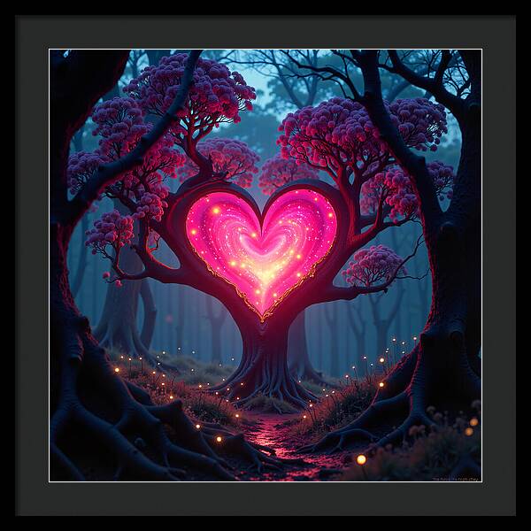 Nature's Heartbeat - Framed Print