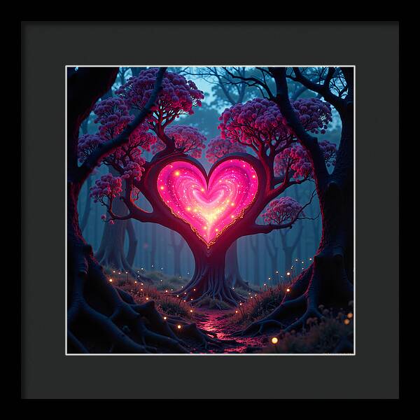 Nature's Heartbeat - Framed Print