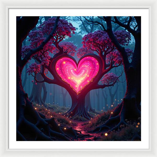 Nature's Heartbeat - Framed Print